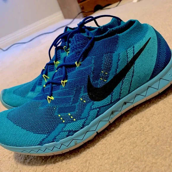 Flyknit Nike Free Flyknit Blue And Green Nike Shoes Nike Free